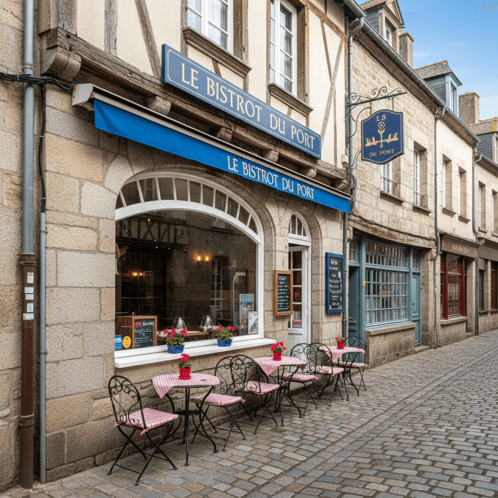 Restaurant à Vannes : terrasse - licence IV - Image 1