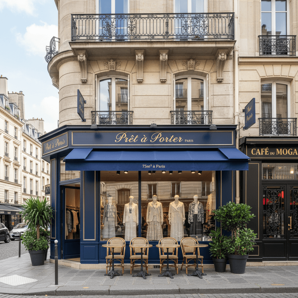 Prêt à porter 75m² à Paris