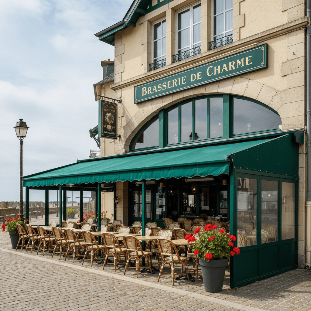 Bar-brasserie 154m² à Fort-Mahon-Plage : terrasse - licence IV - Image 1