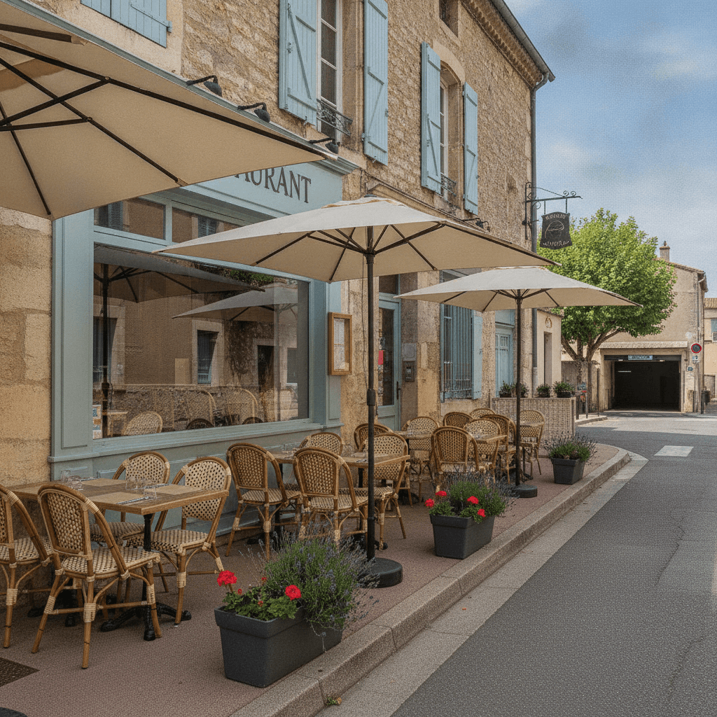 Restaurant 240m² à Châteaurenard : terrasse - licence IV - Image 1