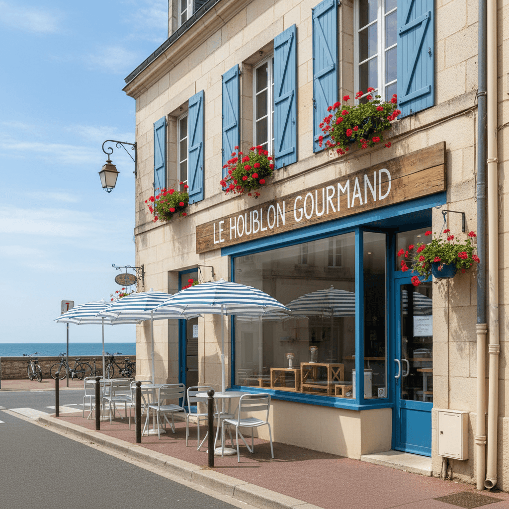 Snack 119m² à Les Sables-D'Olonne : terrasse - parking - Image 1