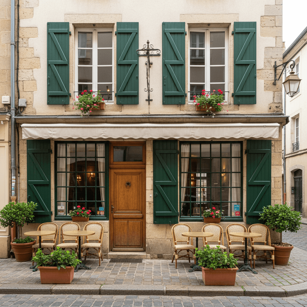 Restaurant 115m² à Clermont-Ferrand : terrasse - extraction
