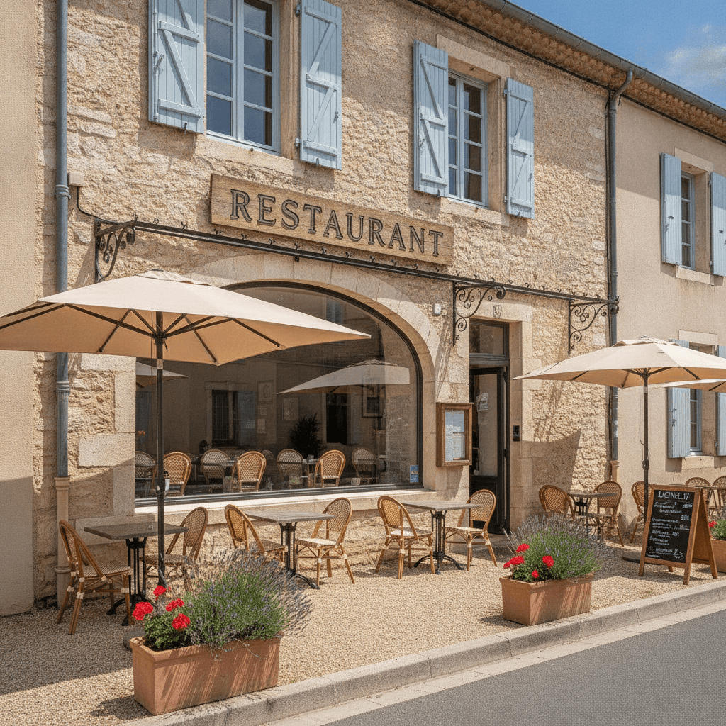 Restaurant 215m² à La Calmette : terrasse - licence IV - Image 1