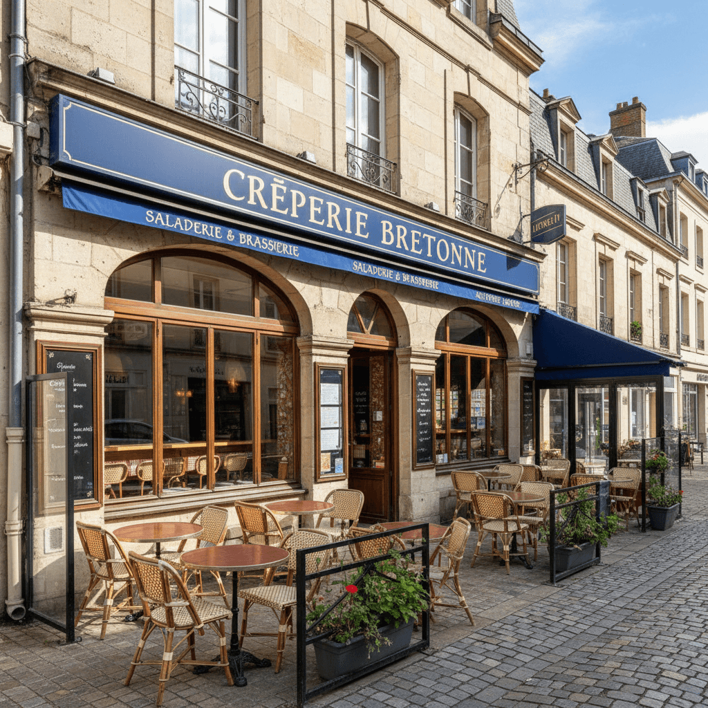 Restaurant à Caen : terrasse - licence IV - Image 1