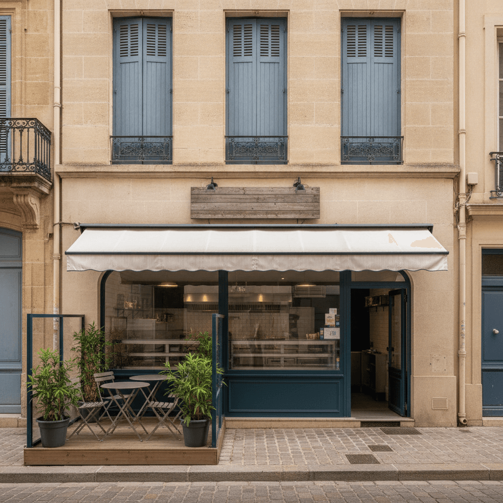 Fast-food 30m² à Marseille : climatisation - cuisine équipée