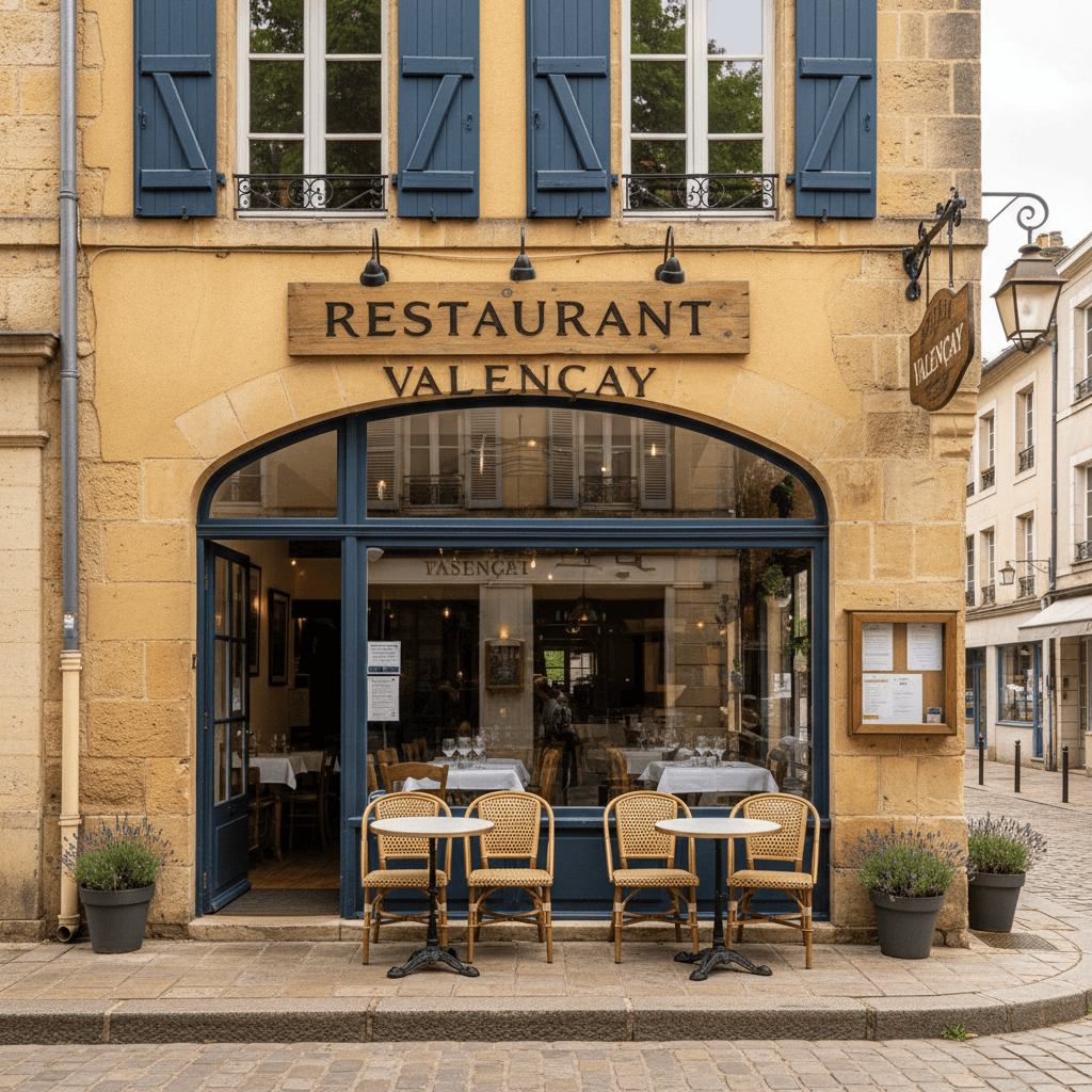 Restaurant 225m² à Valençay : terrasse - licence IV - Image 1