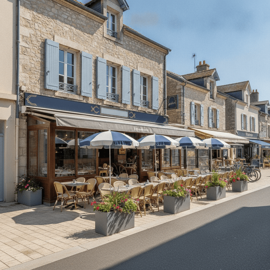 Restaurant 120m² à Biscarrosse : terrasse - licence IV - Image 1