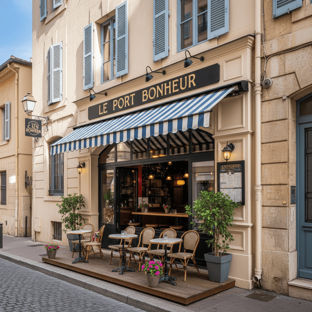 Restaurant 50m² à Nice : terrasse - licence IV