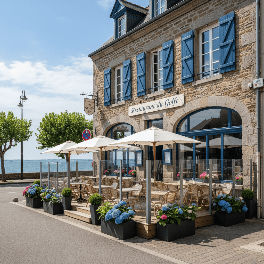 Restaurant à Vannes : terrasse - licence IV - Image 1