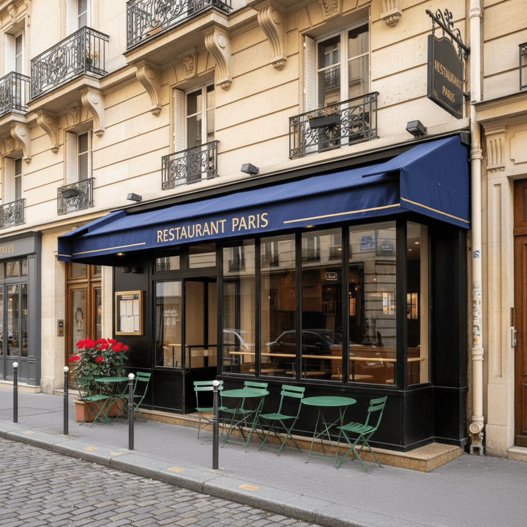 Restaurant 30m² à Paris : extraction - Image 1