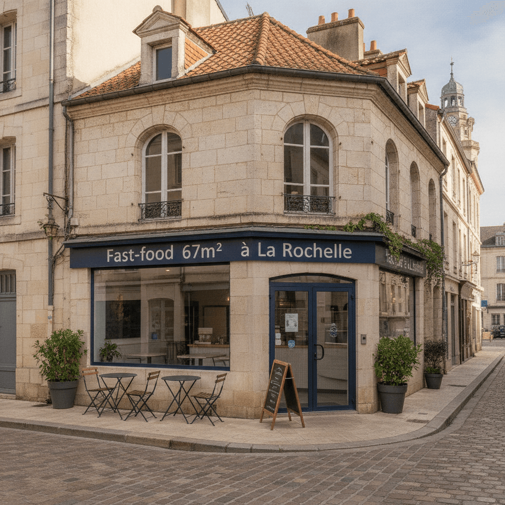 Fast-food 67m² à La Rochelle - Image 1