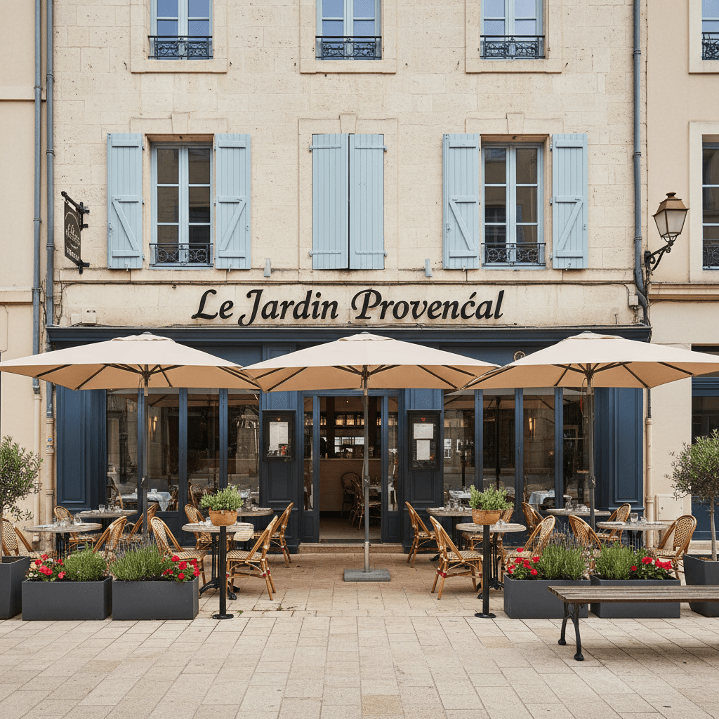 Restaurant 150m² à Valence : terrasse - extraction - Image 1
