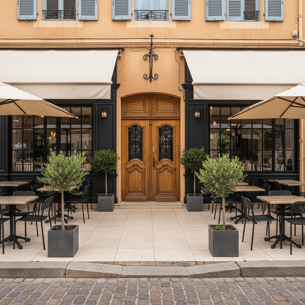 Restaurant 325m² à Mandelieu-La-Napoule : terrasse - licence IV - Image 1