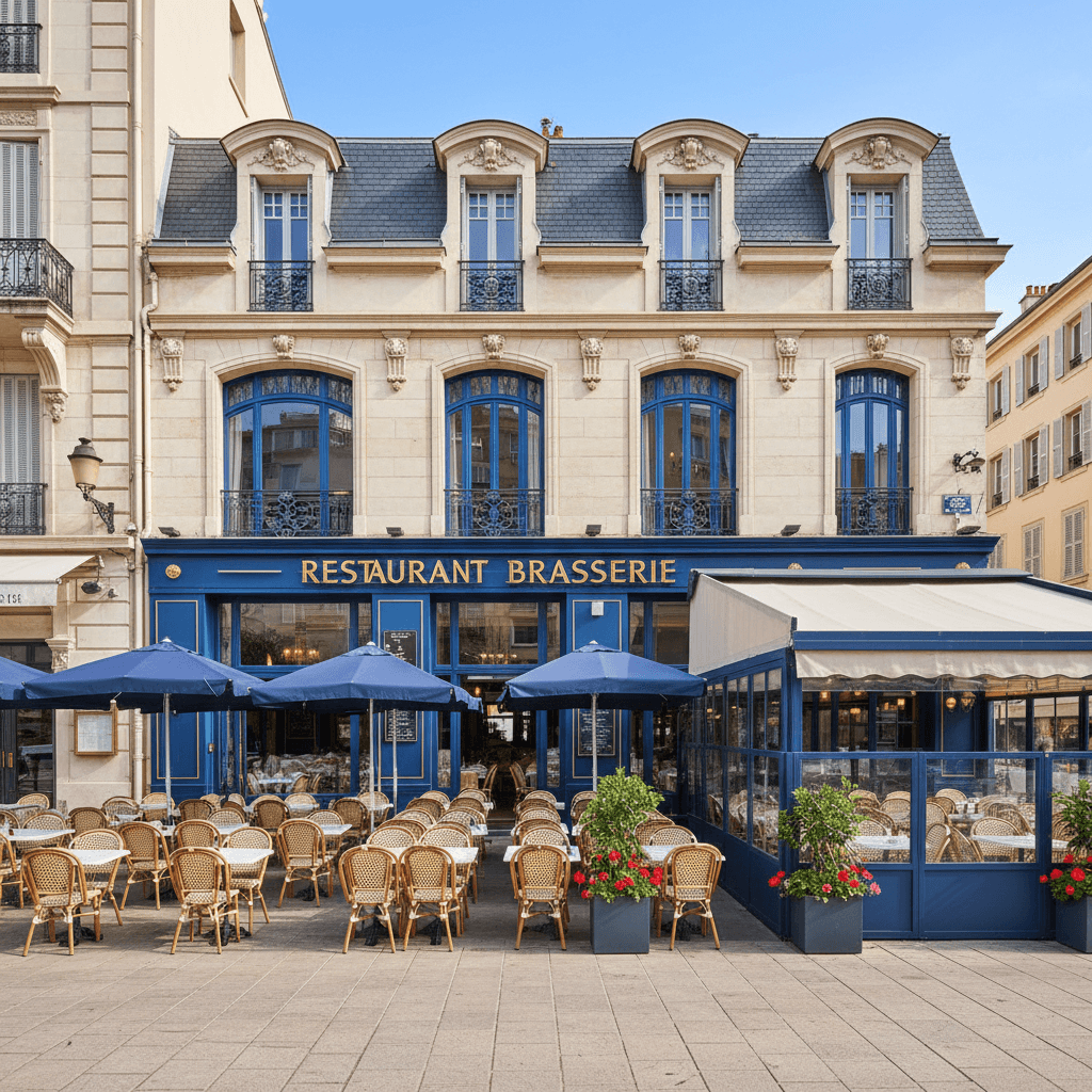 Restaurant 290m² à Nice : terrasse - licence IV