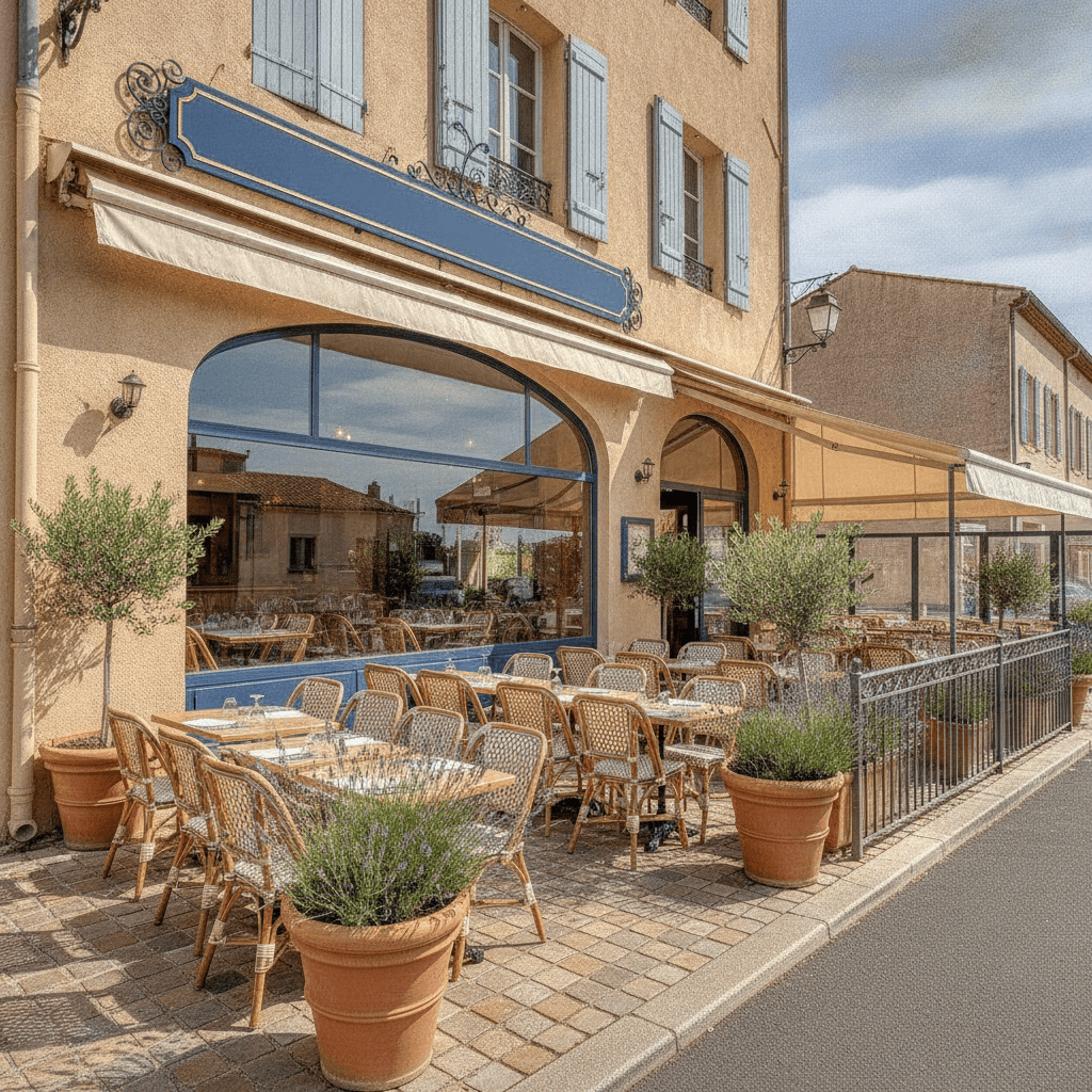 Restaurant 200m² à Le Lavandou : terrasse - licence IV - Image 1