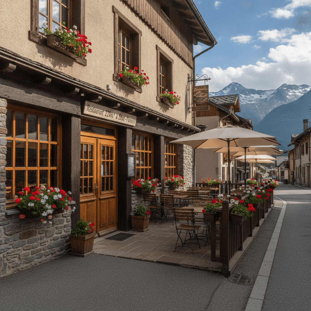 Restaurant 220m² à Saint-Pancrace : terrasse - licence IV - Image 1