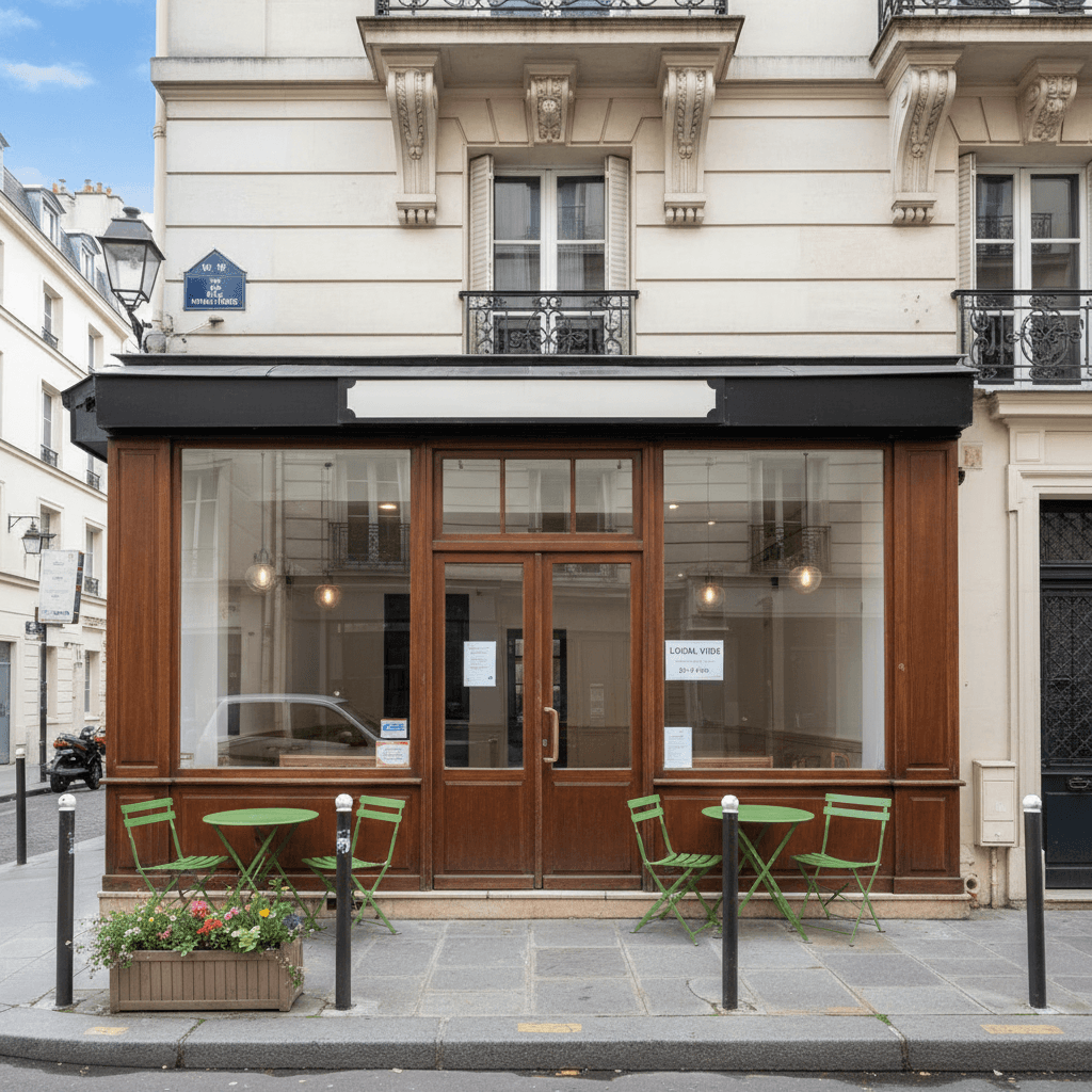 Local vide 25m² à Paris