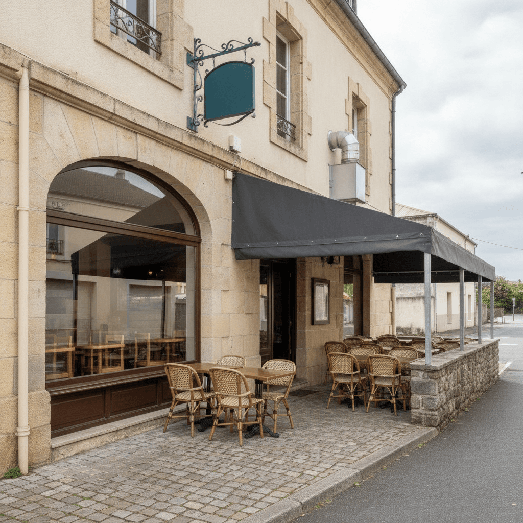 Restaurant 200m² à L'Étang-Salé : terrasse - extraction