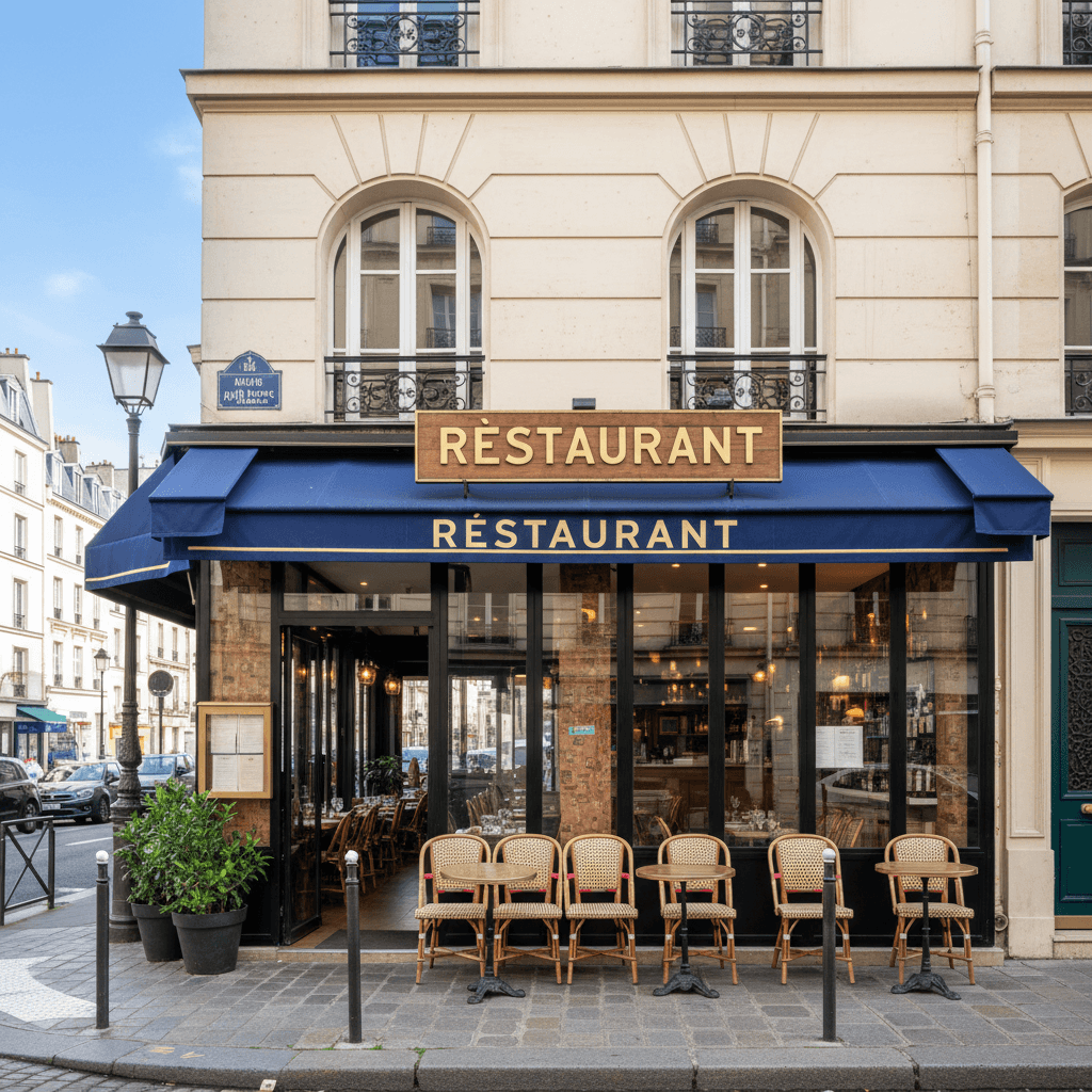 Restaurant 45 couverts à Paris : extraction