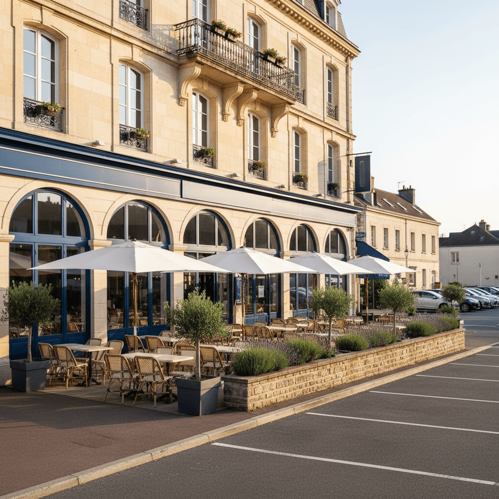 Restaurant 235m² à Le Grand-Quevilly : terrasse - licence IV - Image 1