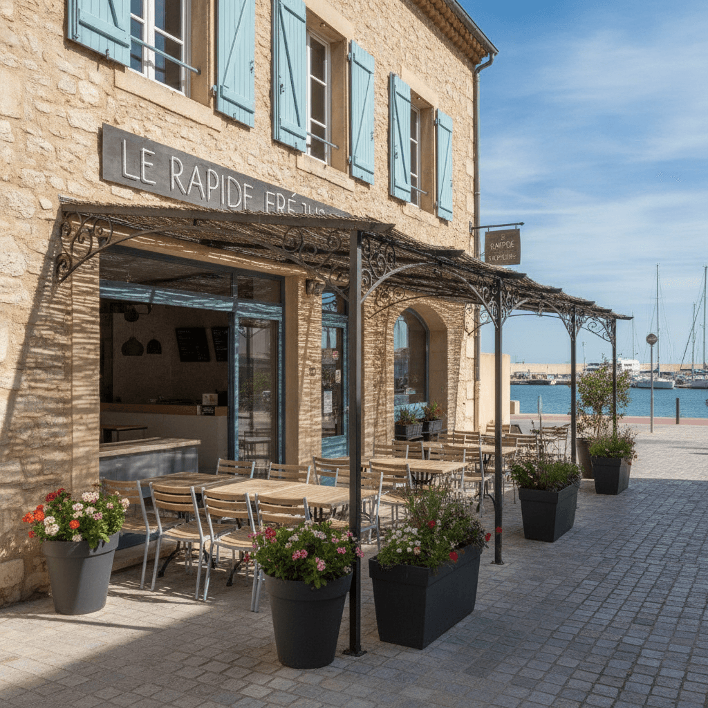 Fast-food 100m² à Fréjus : terrasse - licence IV