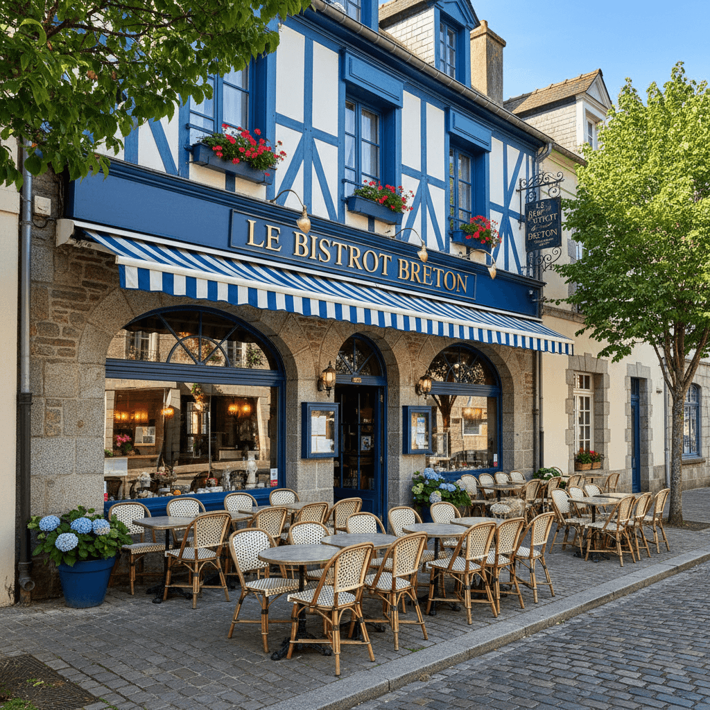 Restaurant 250m² à Vannes : terrasse - licence IV - Image 1