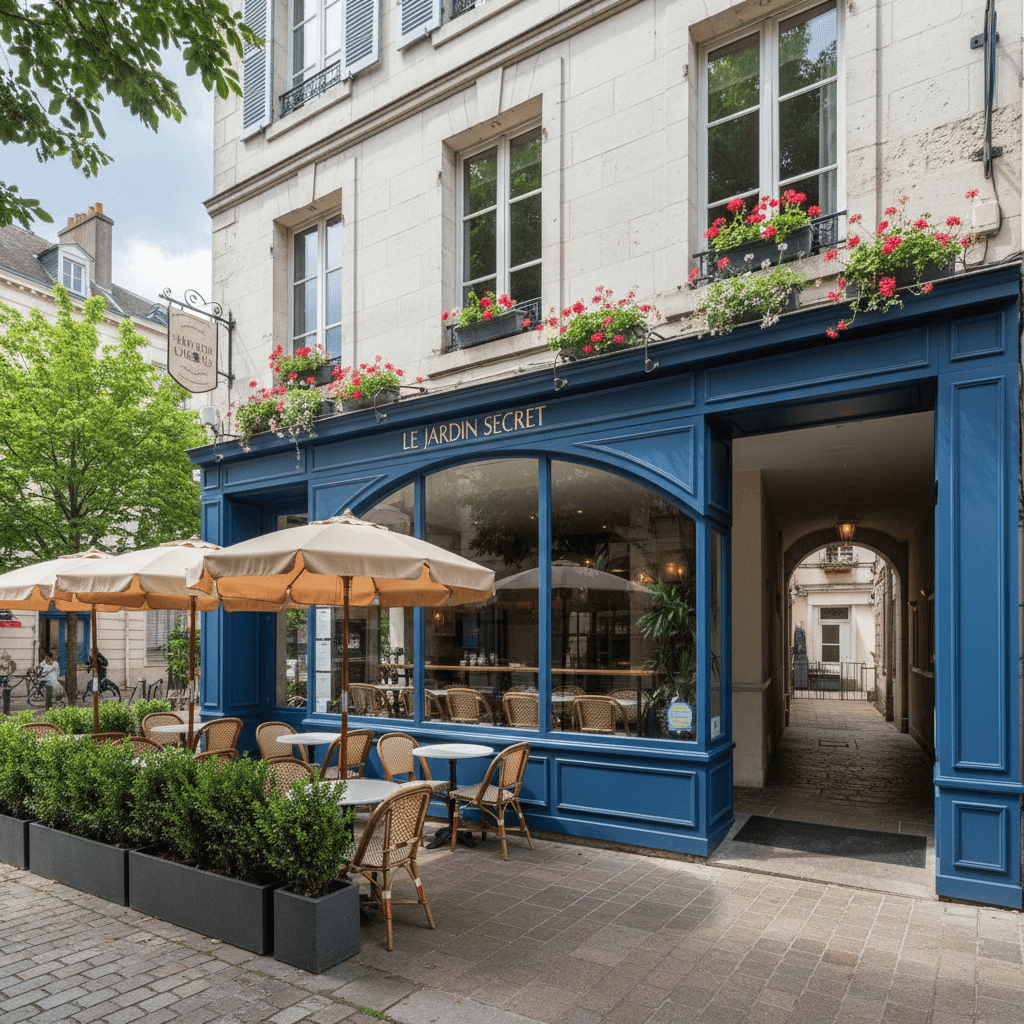 Restaurant à Nantes : terrasse - extraction - Image 1