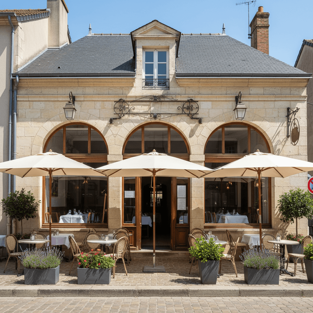 Restaurant à Portes-Lès-Valence : terrasse - licence IV - Image 1
