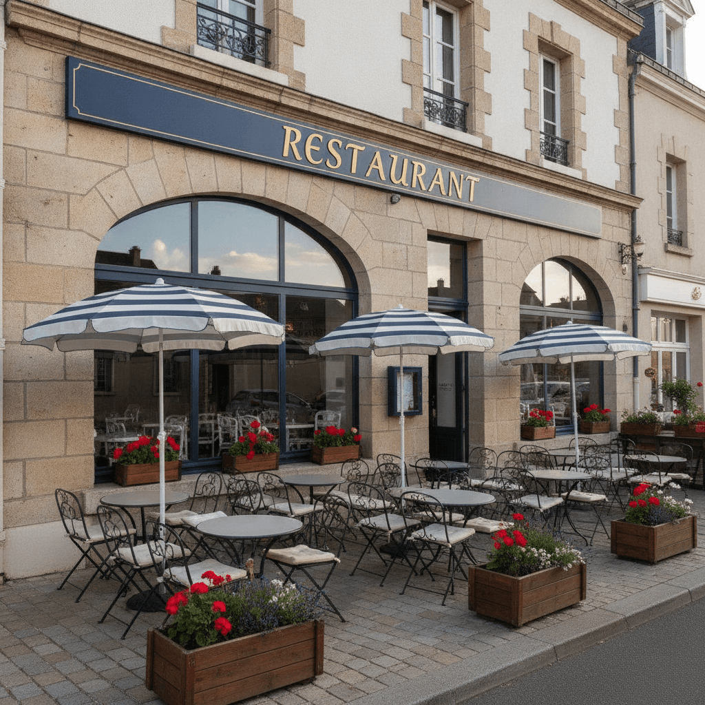 Restaurant 300m² à Les Sables-D'Olonne : terrasse - licence IV - Image 1