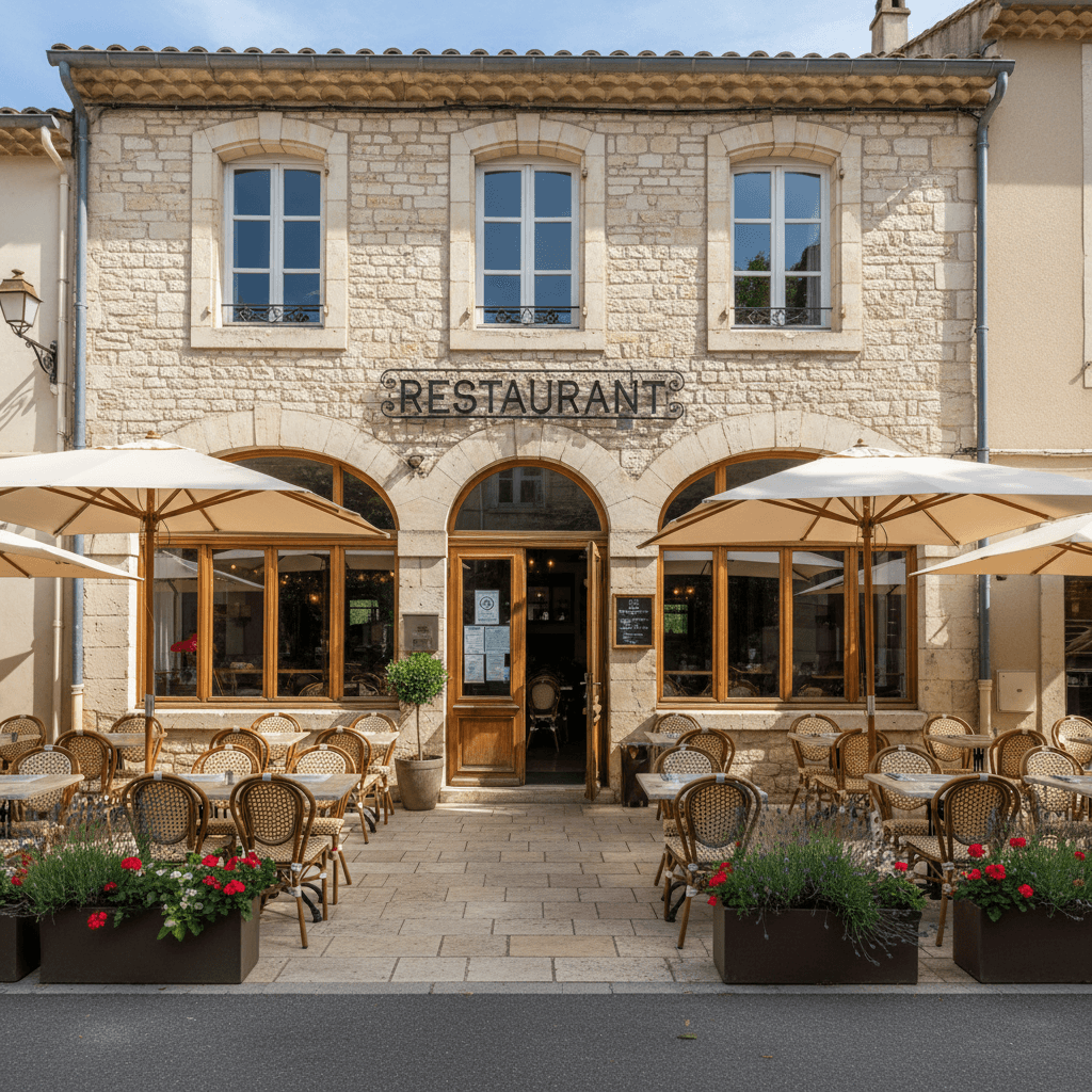 Restaurant 460m² à Velaux : terrasse - licence IV - Image 1