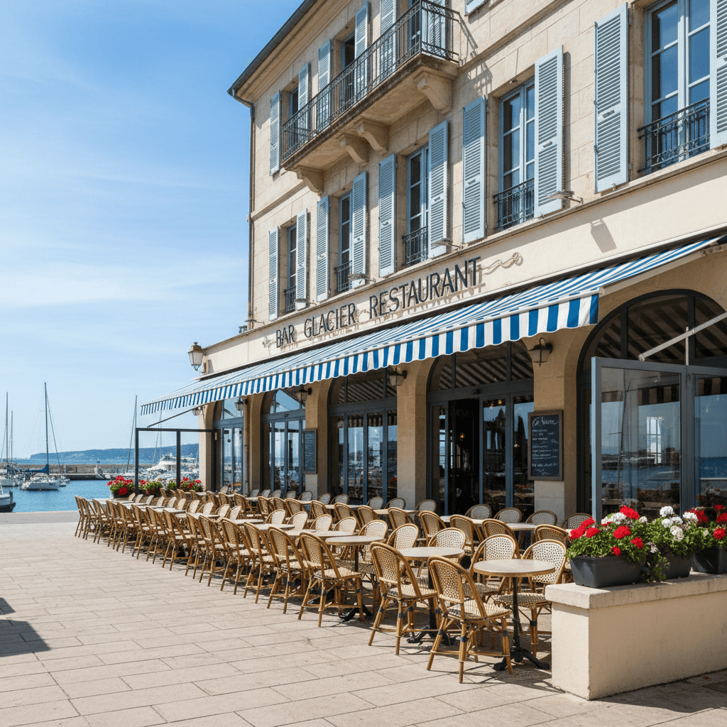 Bar-brasserie à Sète : terrasse - licence IV - Image 1