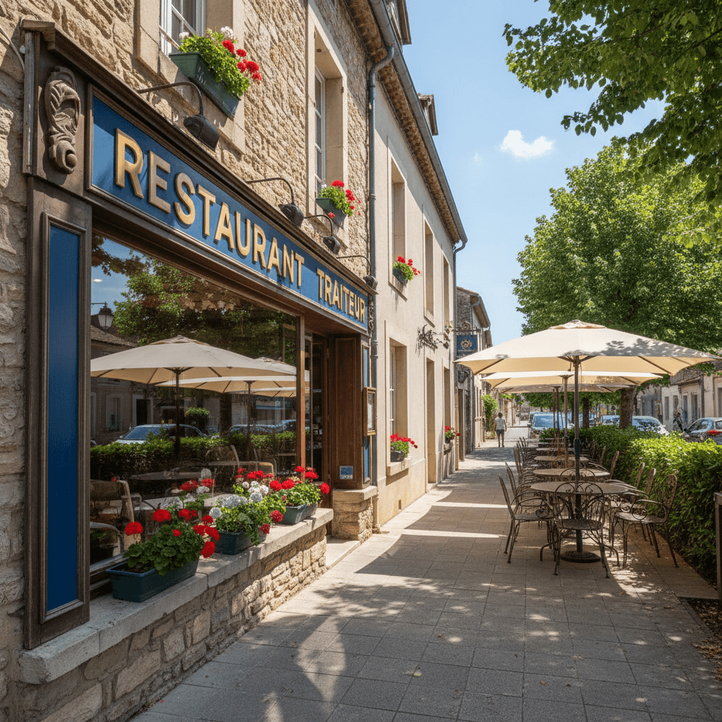Restaurant 300m² à Bagard : terrasse - licence IV - Image 1