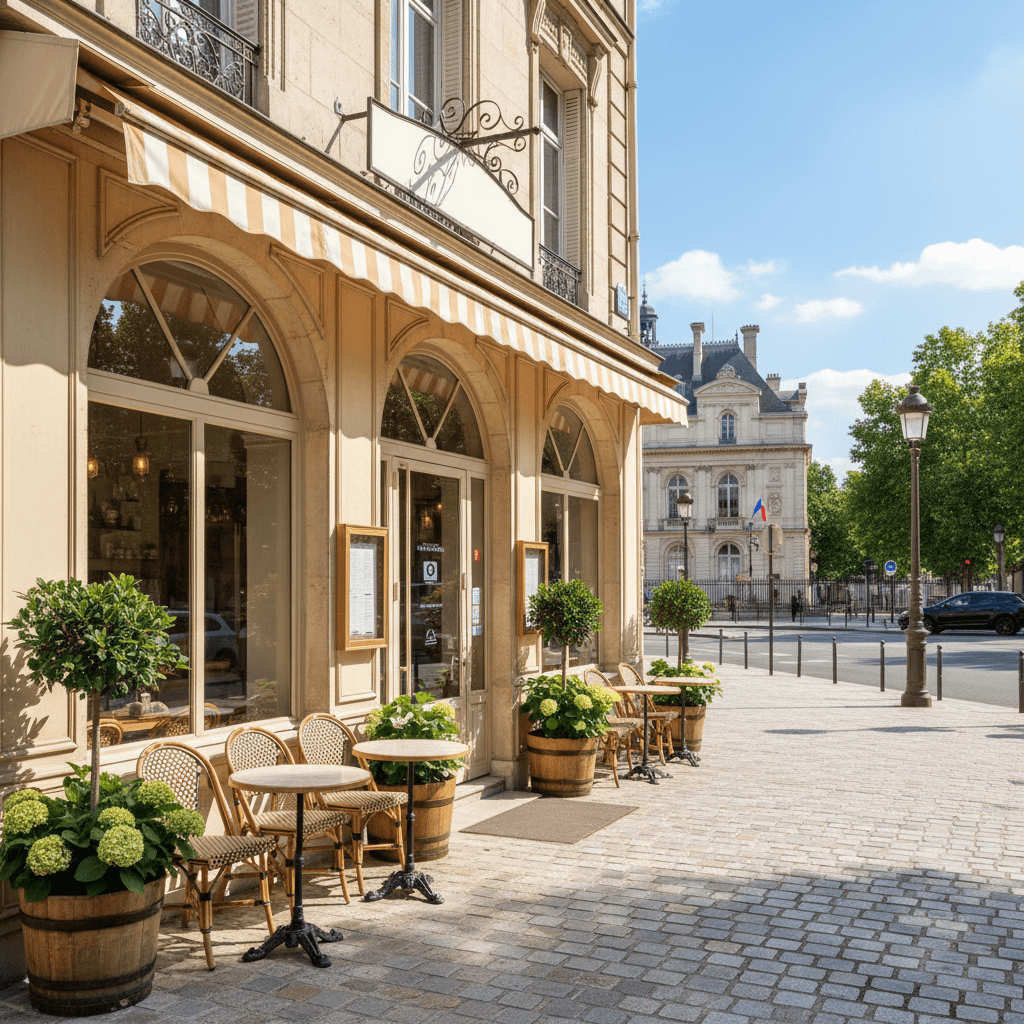 Location 45m² à Levallois-Perret : terrasse - Image 1