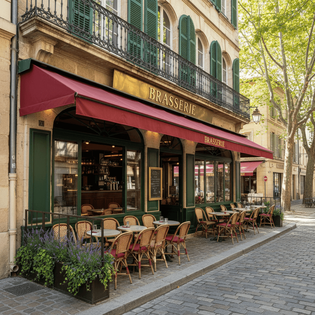 Bar-brasserie 200m² à Aix-En-Provence : terrasse - licence IV - Image 1
