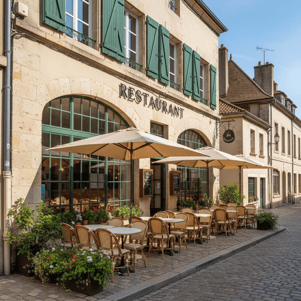 Restaurant 450m² à Mâcon : terrasse - licence IV - Image 1