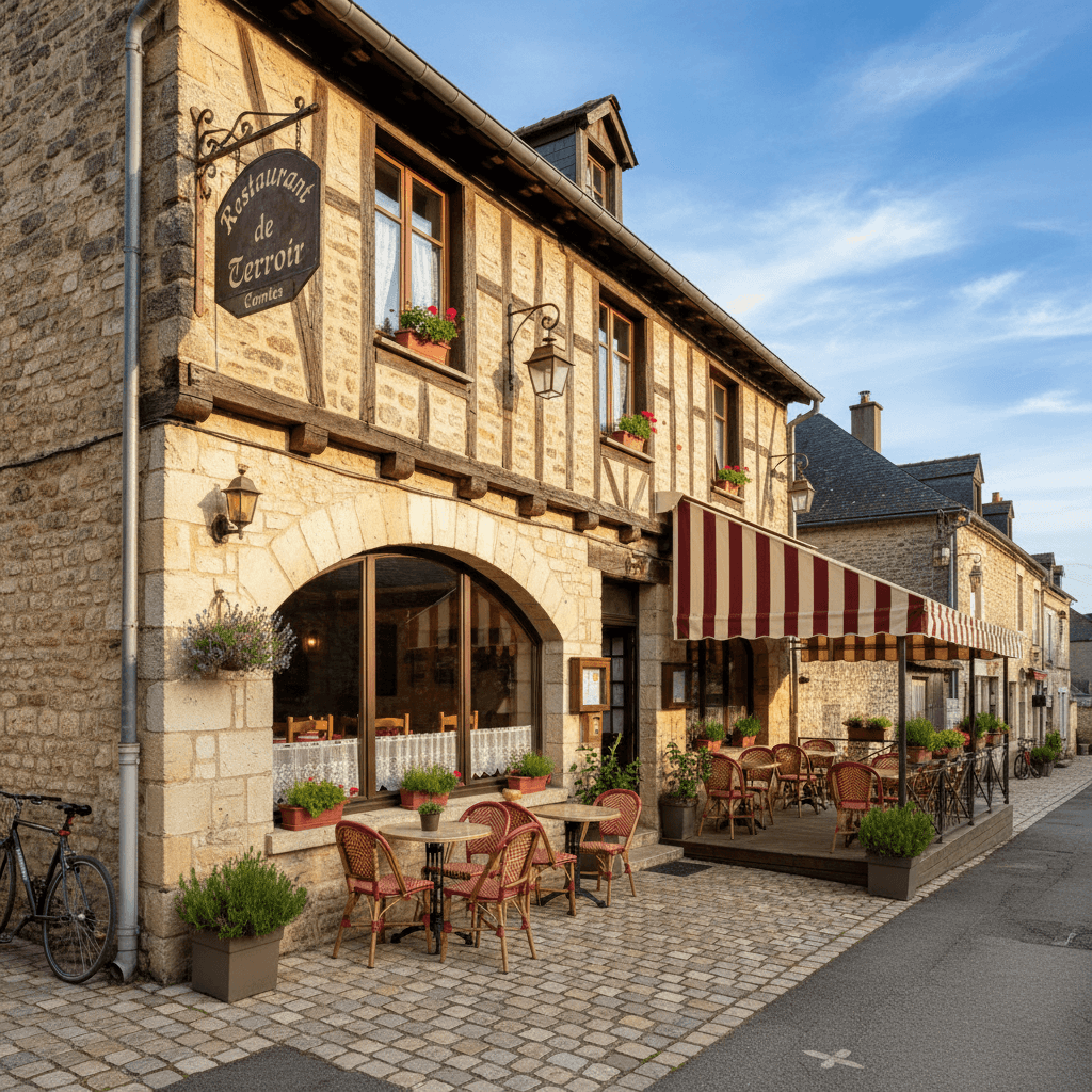Restaurant 237m² à Combes : terrasse - licence IV - Image 1