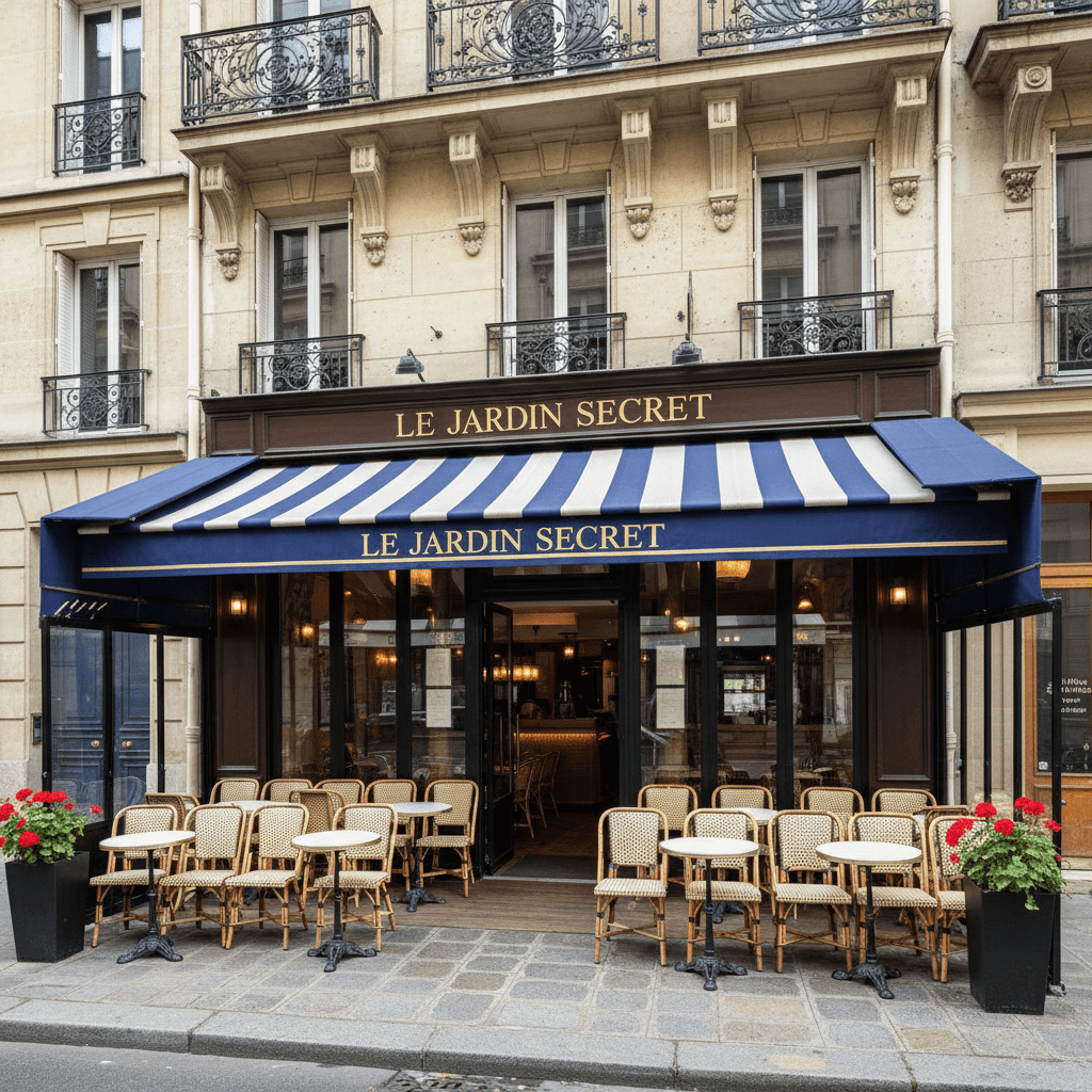 Restaurant avec Terrasse au Cœur de Paris