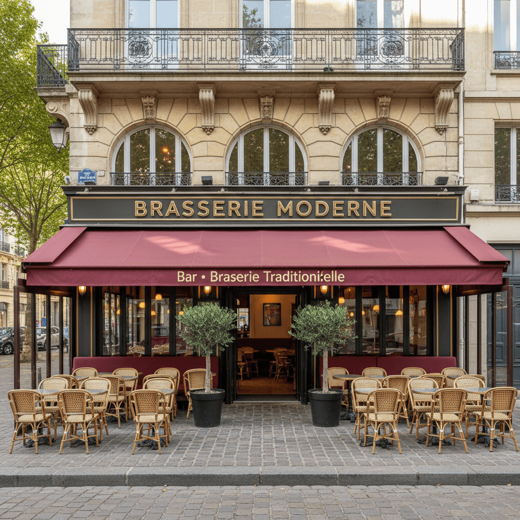 Bar-brasserie à Nantes : terrasse - licence IV - Image 1