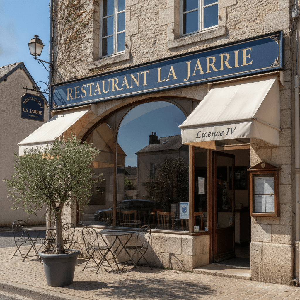Restaurant 47m² à La Jarrie : licence IV - cuisine équipée - Image 1