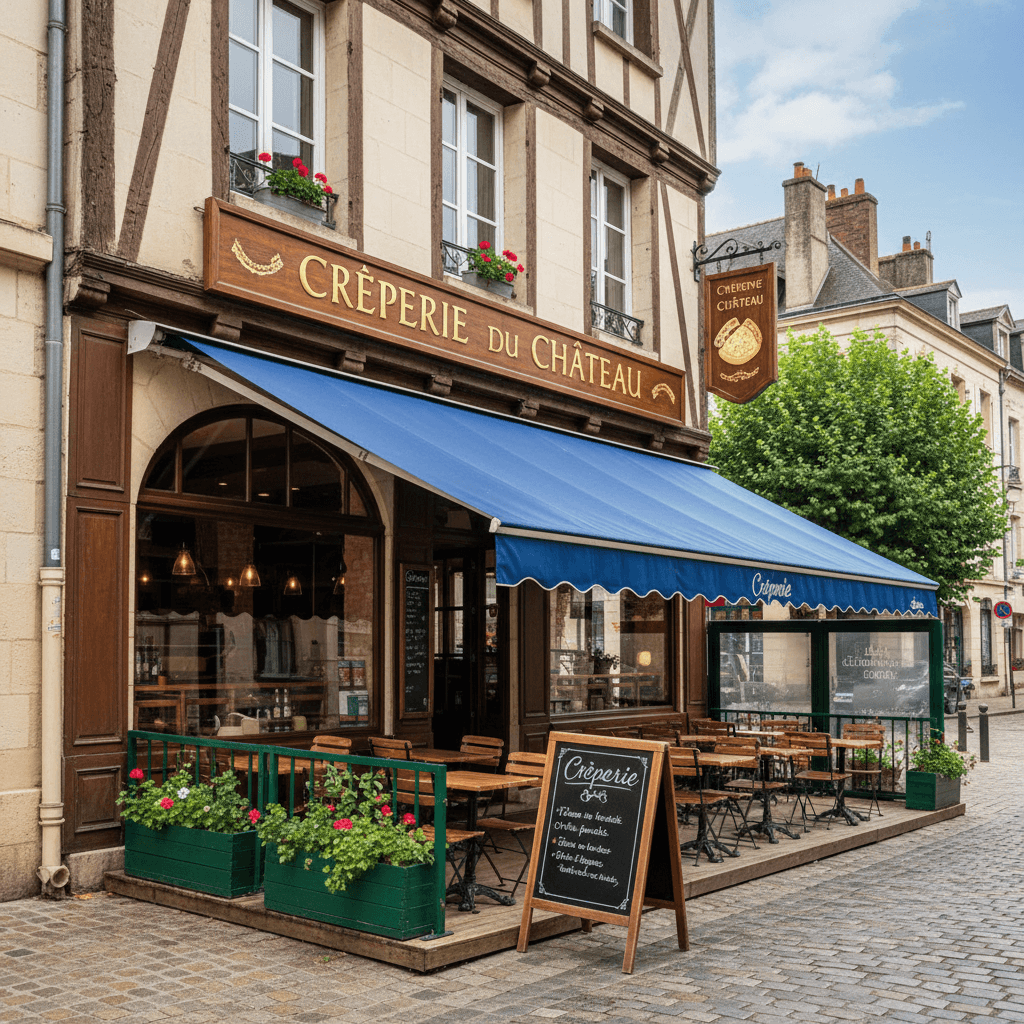 Restaurant à Nantes : terrasse - Image 1