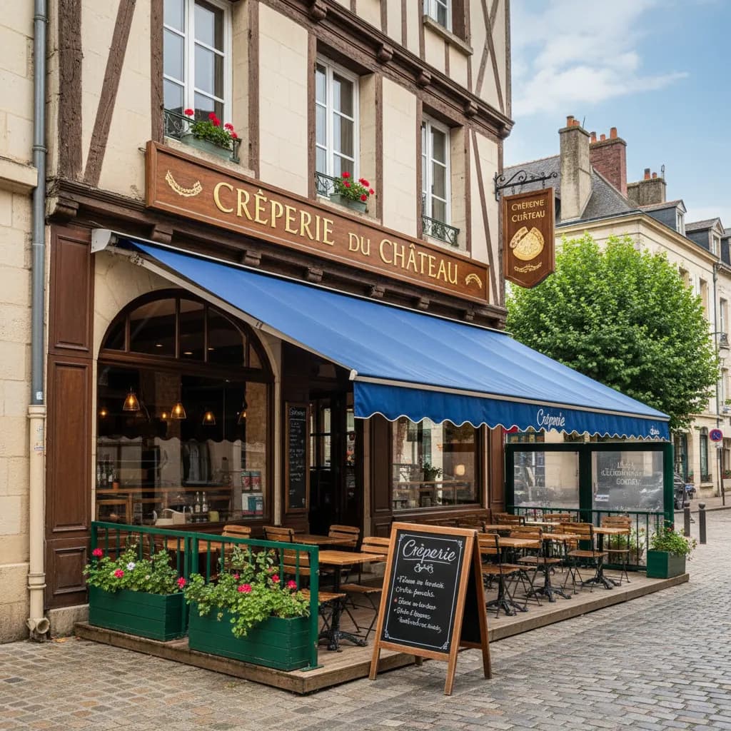 Restaurant à Nantes : terrasse - Image 1
