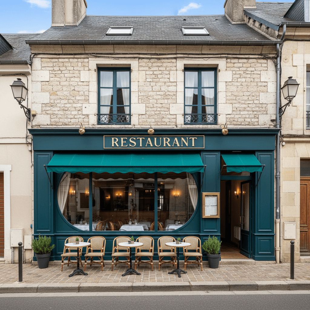 Restaurant à Châtellerault : terrasse - licence IV - Image 1