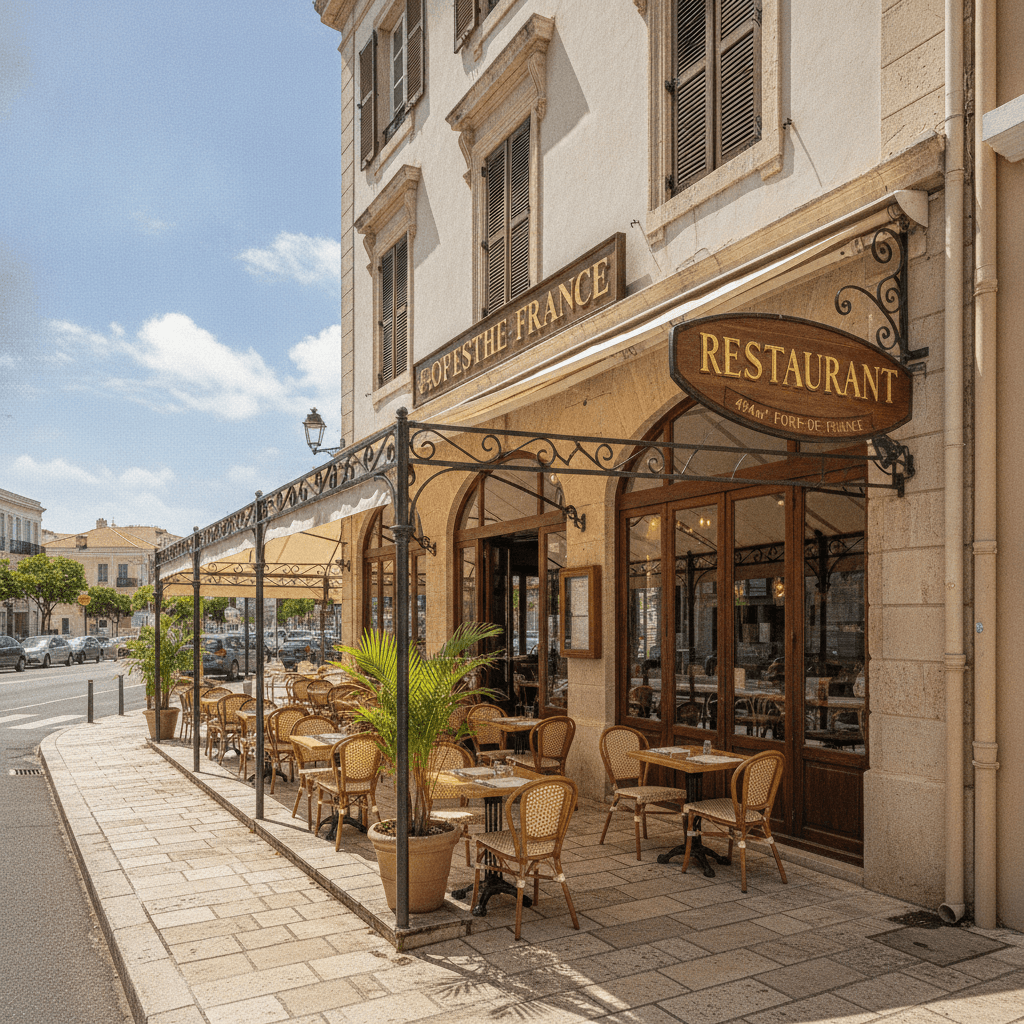 Restaurant 494m² à Fort-de-France : terrasse - licence IV - Image 1