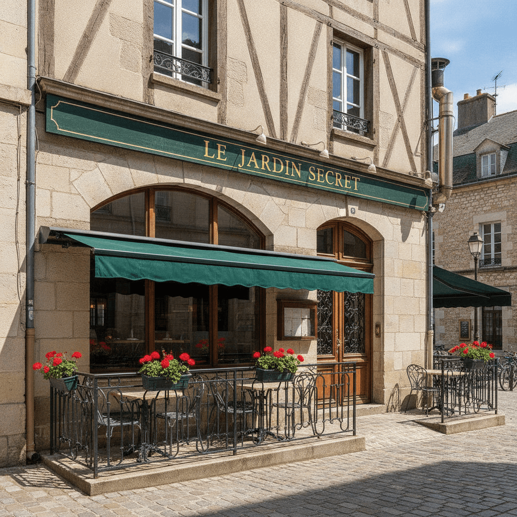 Restaurant 156m² à Fougères : terrasse - extraction - Image 1