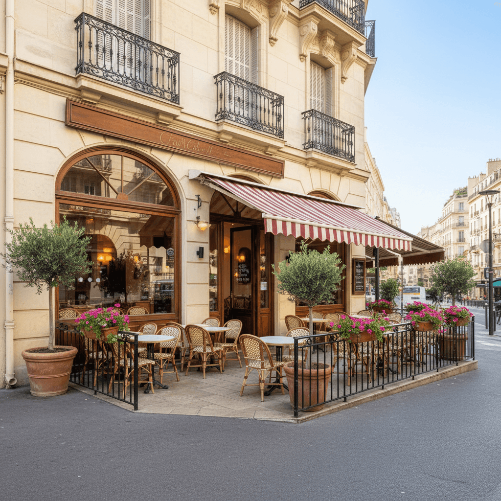 Restaurant 145m² à Marseille : terrasse - licence IV