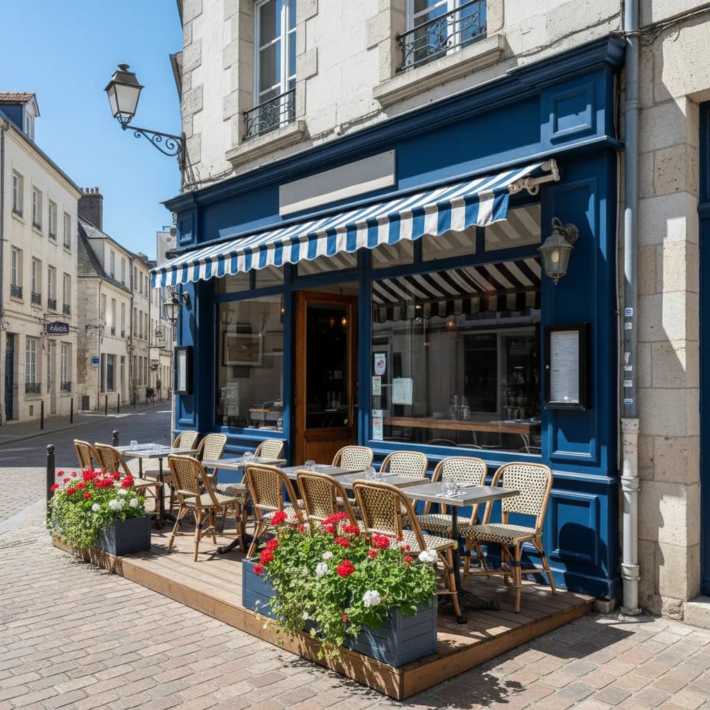 Restaurant 70m² à Nantes : terrasse - licence IV - Image 1