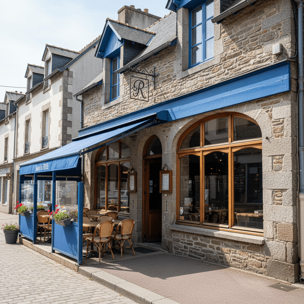 Restaurant à Saint-Brieuc : terrasse - licence IV - Image 1