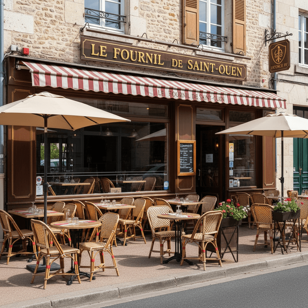 Restaurant 140m² à Lacroix-Saint-Ouen : terrasse - licence IV