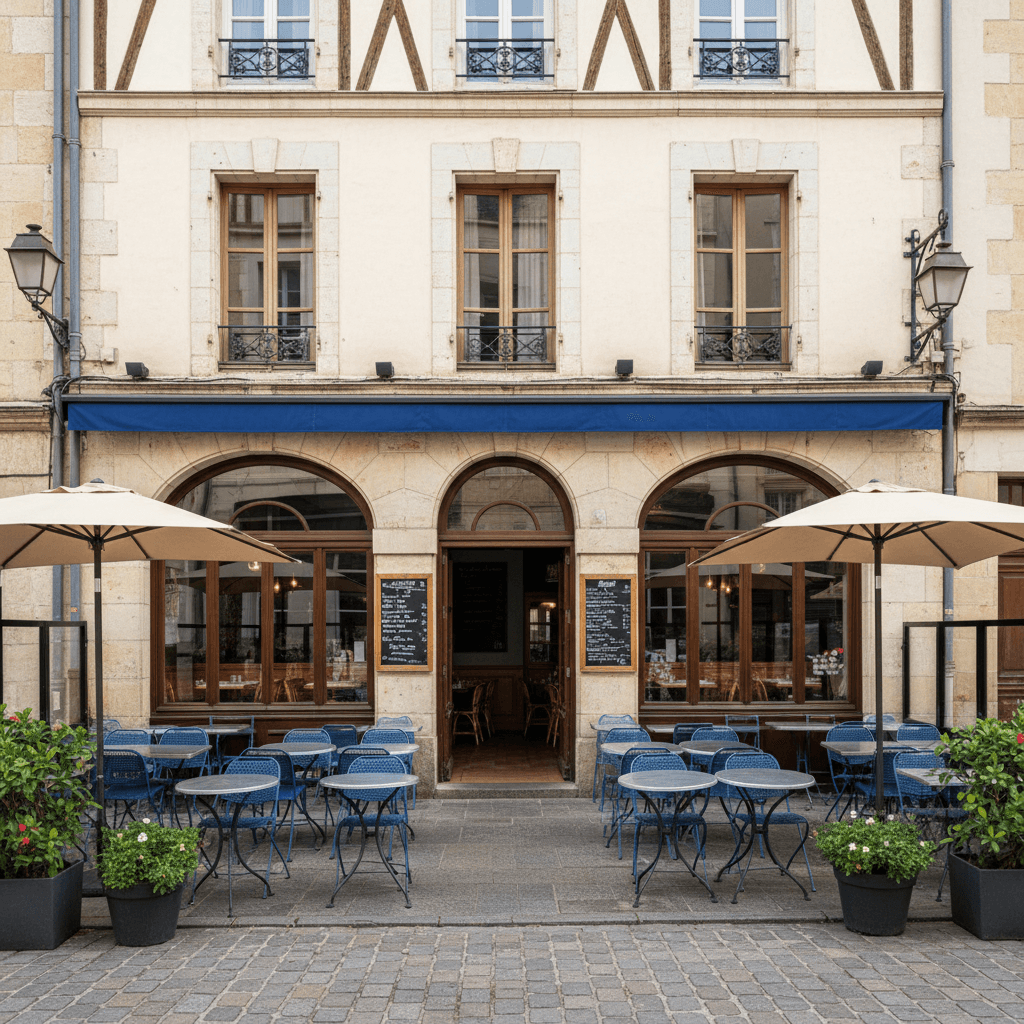 Restaurant 66m² à Chambéry : terrasse - licence IV - Image 1