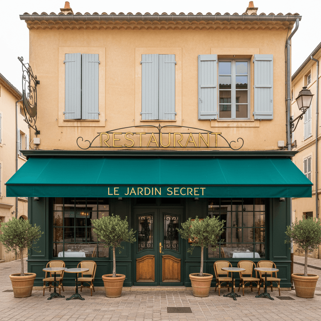 Restaurant à Aix-En-Provence : terrasse - licence IV